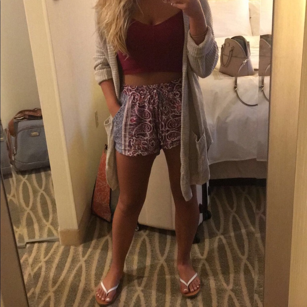 Paisley Flowy Shorts